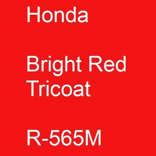 Honda, Bright Red Tricoat, R-565M.